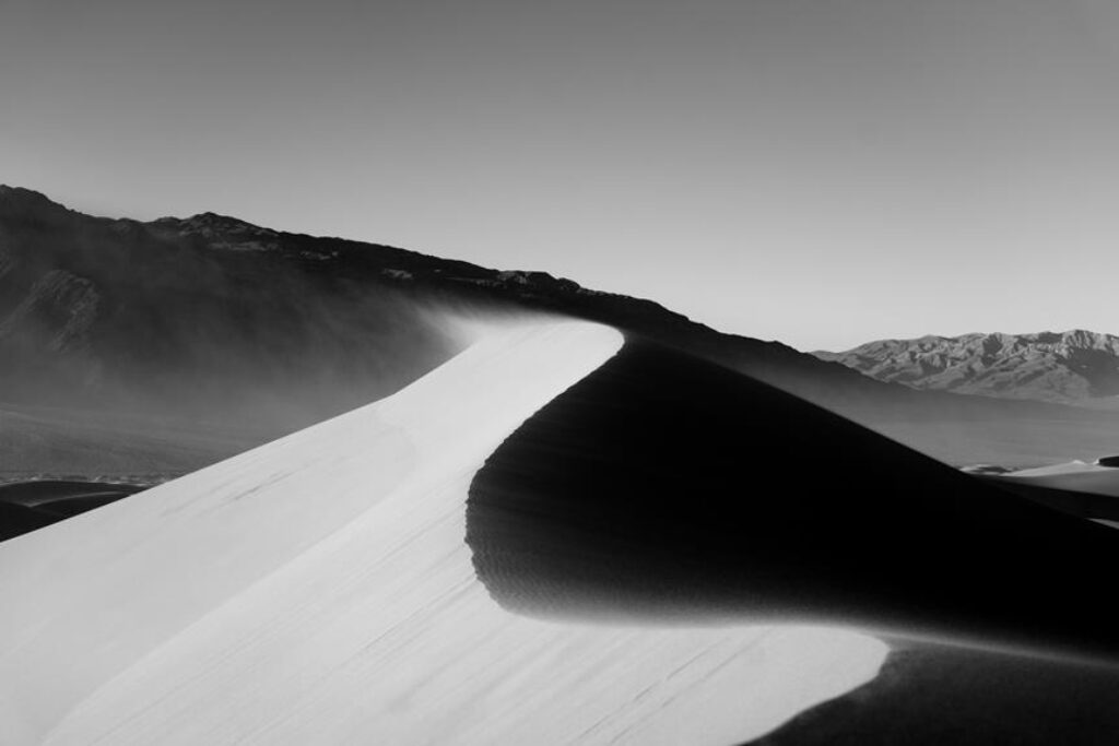 black and white landscapes