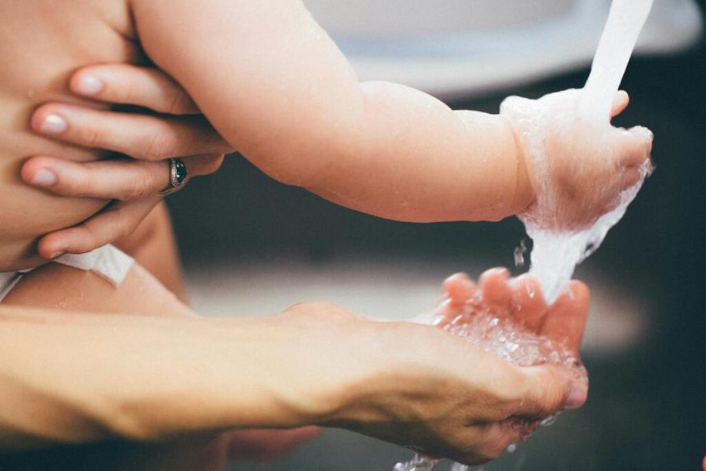 gentle cleaning for infants