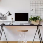 How Do You Style a Home Office Within a Shared Space?