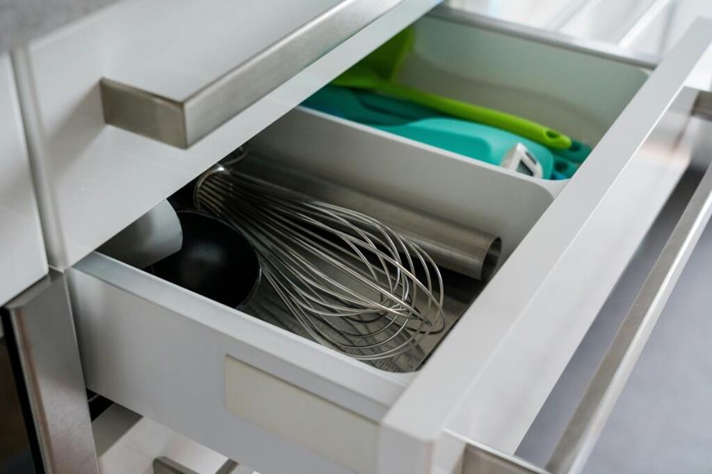 kitchen drawer organization tools