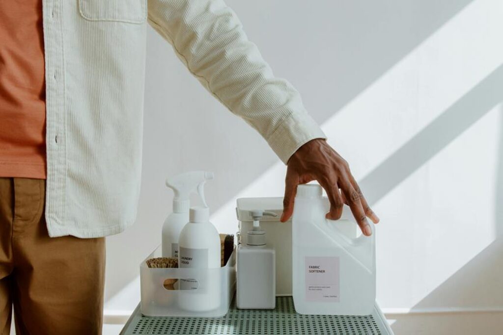 organized laundry room budget