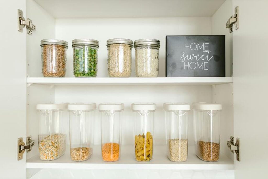 organized pantry for convenience