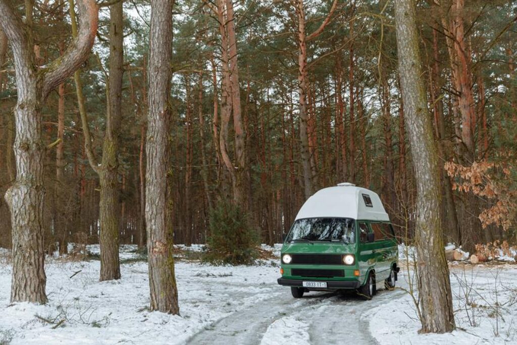 selecting the ideal winter campsite