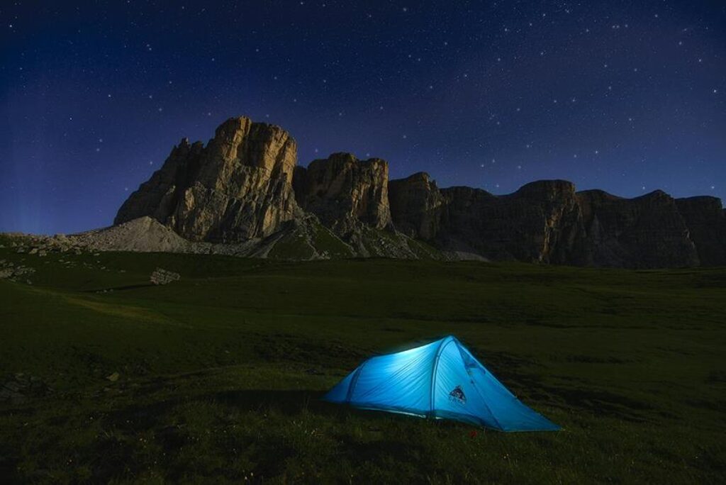 top tent camping spots