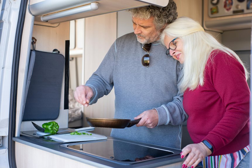 cooking in an rv