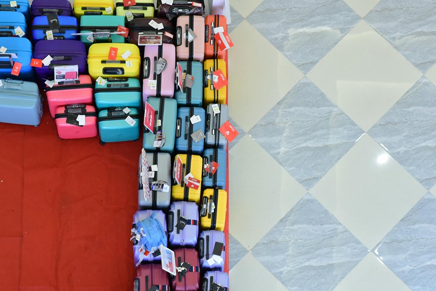 organized baby vacation packing
